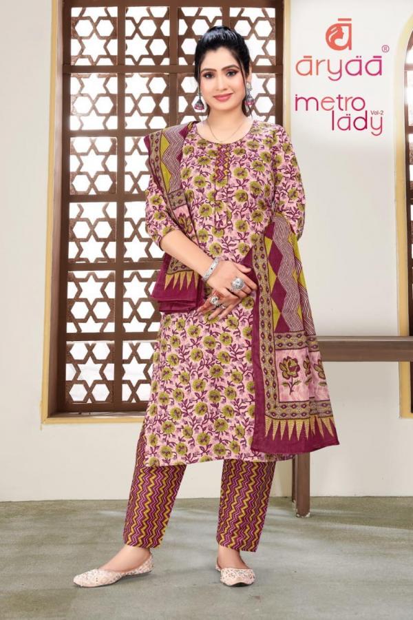 Aryaa Metro Lady Vol-2 – Kurti Pant With Dupatta